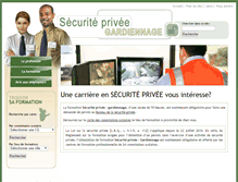 Tablet Screenshot of agent-de-securite.ca